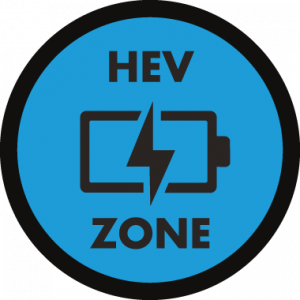 HEV Zone FIA Schilder