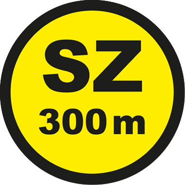 Distanz Countdown FIA Schilder